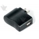 7's Micro Battery AC to USB Wall Charger - Black